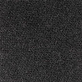 Dark gray woven textile with a granular surface and subtle fiber variations, exhibiting a matte finish and slight textural contrast.